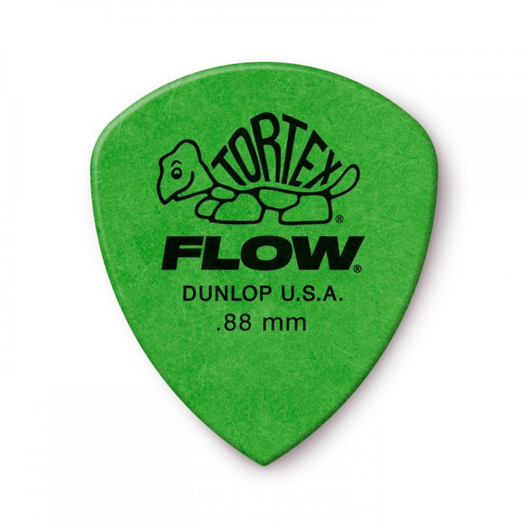 Jim Dunlop 0.88mm Tortex FLOW Standard Picks, 12-Pack