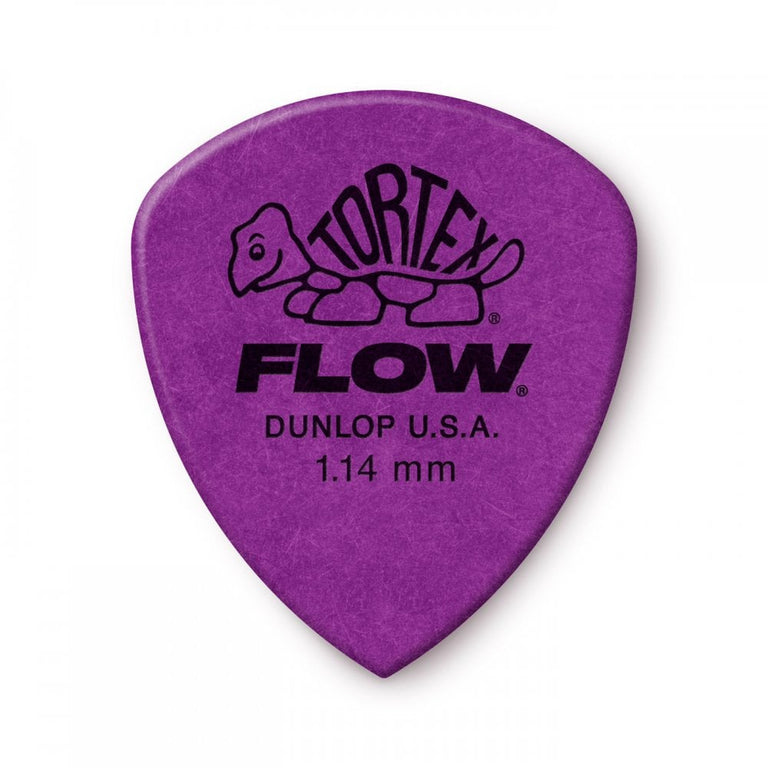 Jim Dunlop 1.14mm Tortex FLOW Standard Picks, 12-Pack