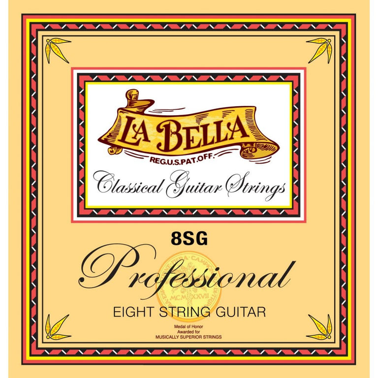 La Bella 8SG Classical 8-String Guitar Strings