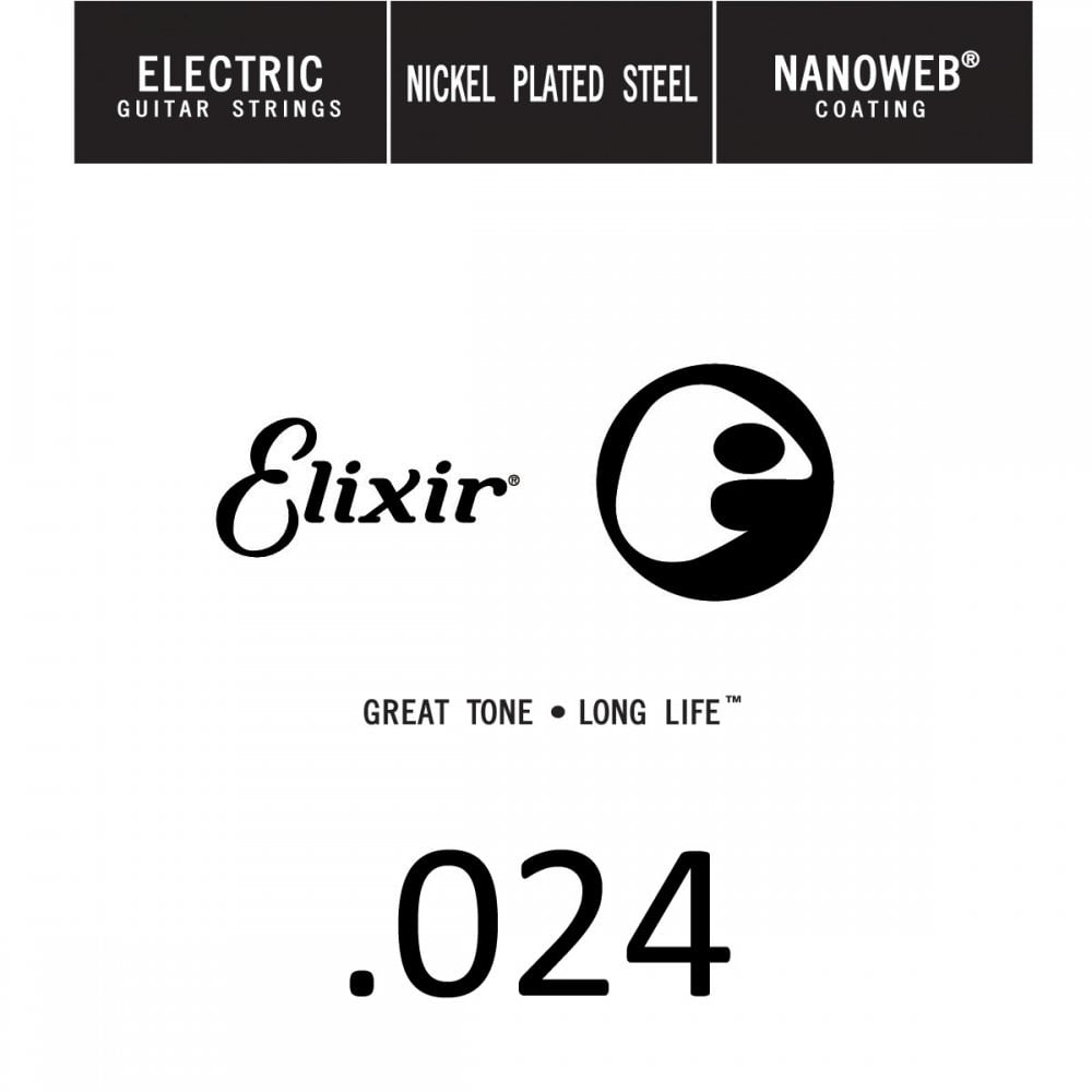 Elixir Nanoweb Nickel Wound 24 (.024