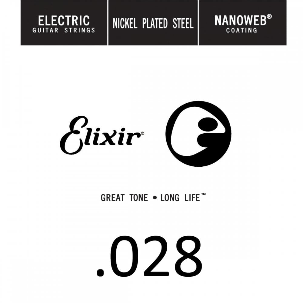 Elixir Nanoweb Nickel Wound 28 (.028