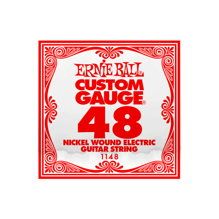 Ernie Ball Nickel Wound .048w Electric Guitar Single String
