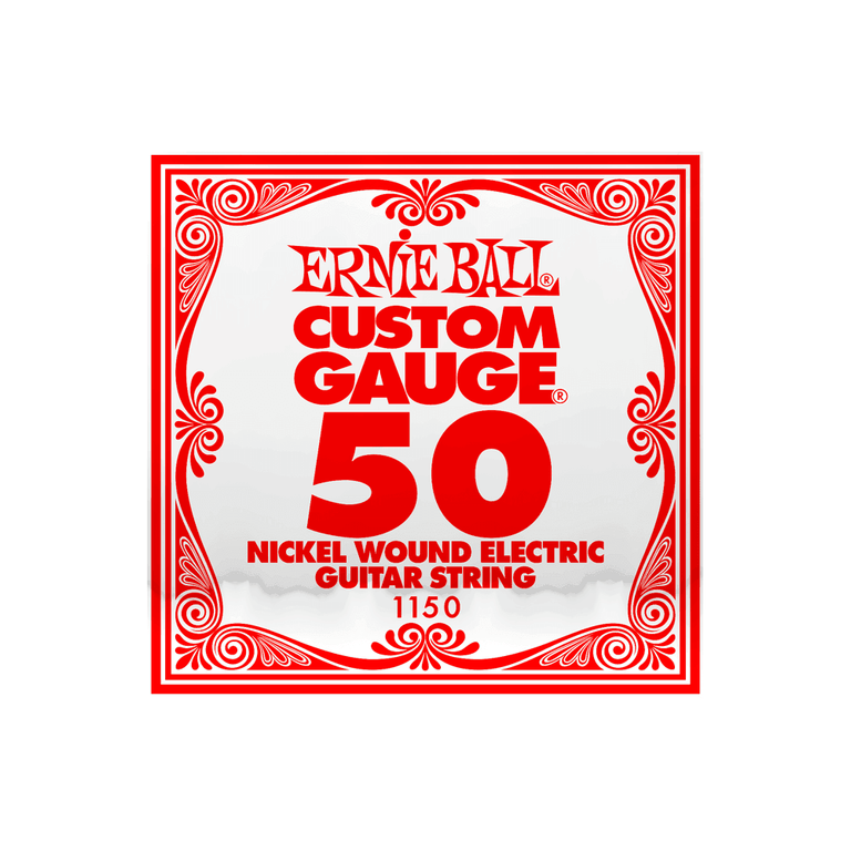 Ernie Ball Nickel Wound .050w Electric Guitar Single String