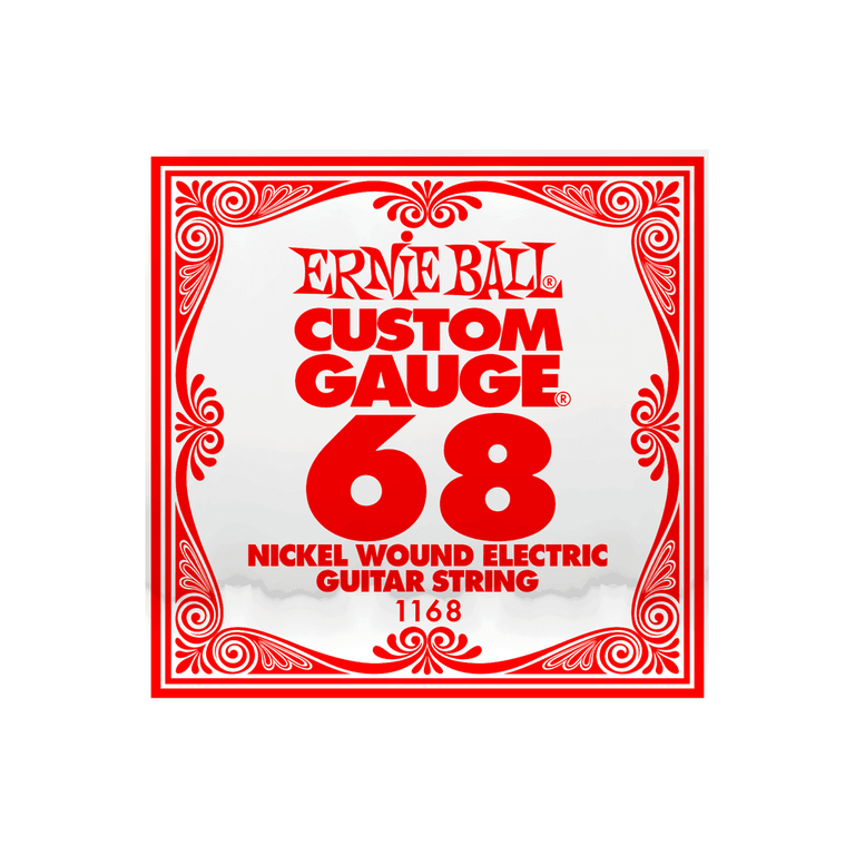 Ernie Ball Nickel Wound .068w Electric Guitar Single String