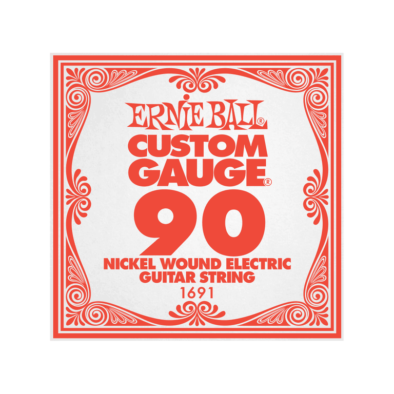 Ernie Ball Nickel Wound .090w Electric Guitar Single String (35