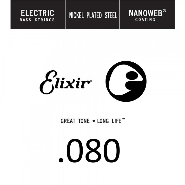 Elixir Nanoweb Nickel Wound 80 (.080