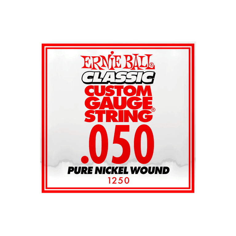 Ernie Ball Classic Slinky Pure Nickel .050w Electric Guitar Single String