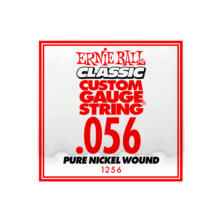 Ernie Ball Classic Slinky Pure Nickel .056w Electric Guitar Single String