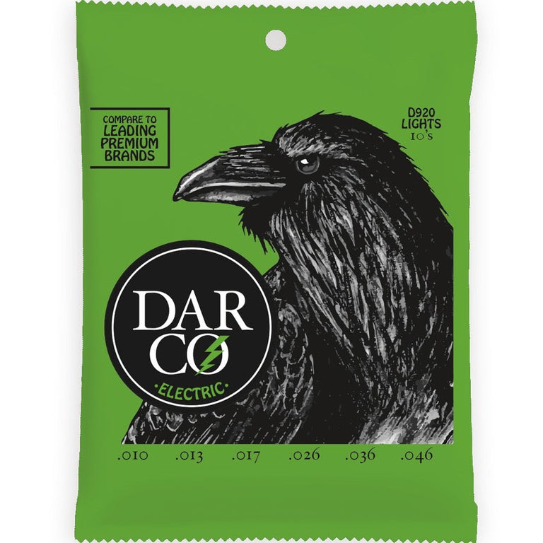 Darco Nickel Wound 10-46 Electric Guitar Strings, Regular