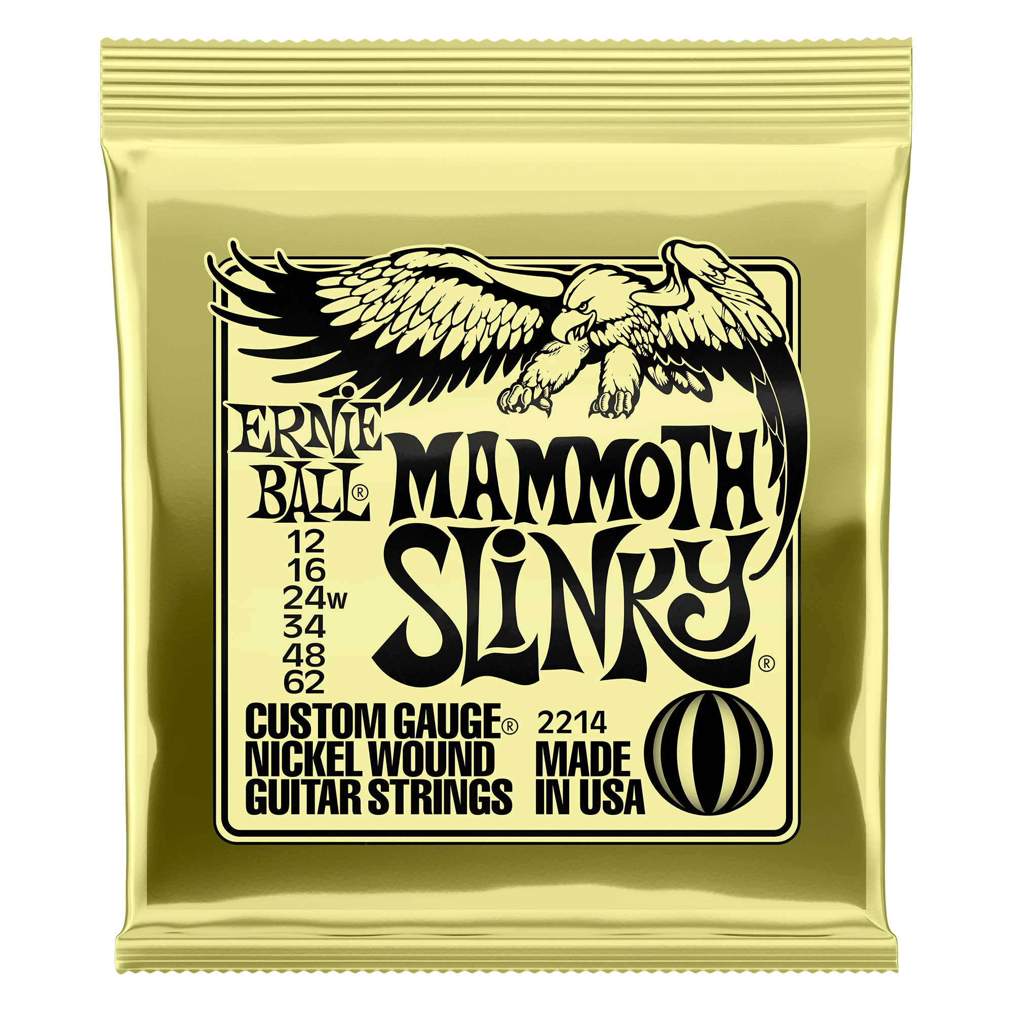 Ernie ball best sale mega slinky