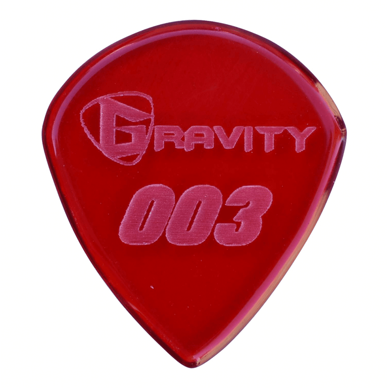 Gravity 003 Jazz Plectrum, Polished
