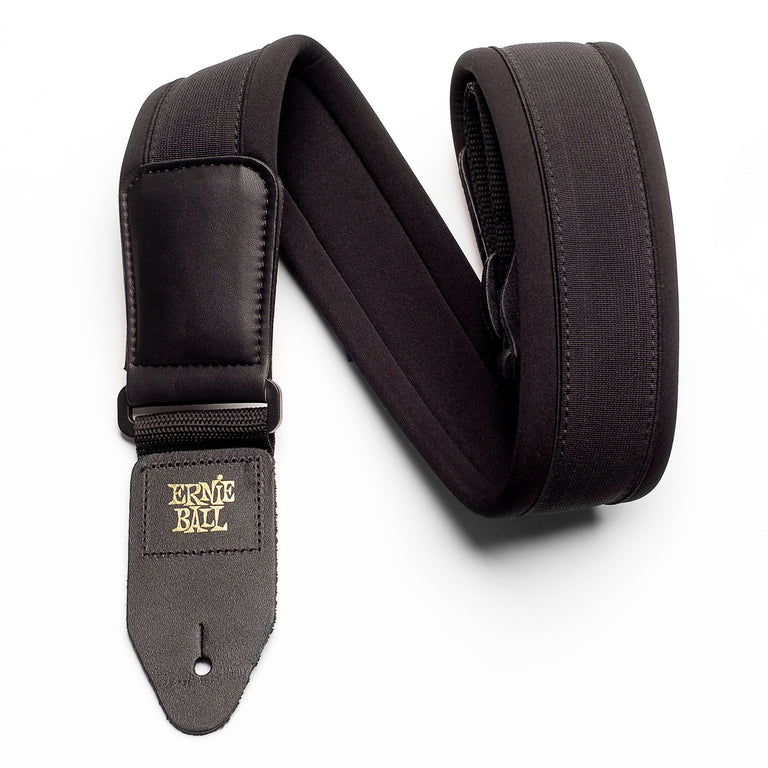 Ernie Ball 4144 Comfort Collection Neoprene Black Guitar Strap