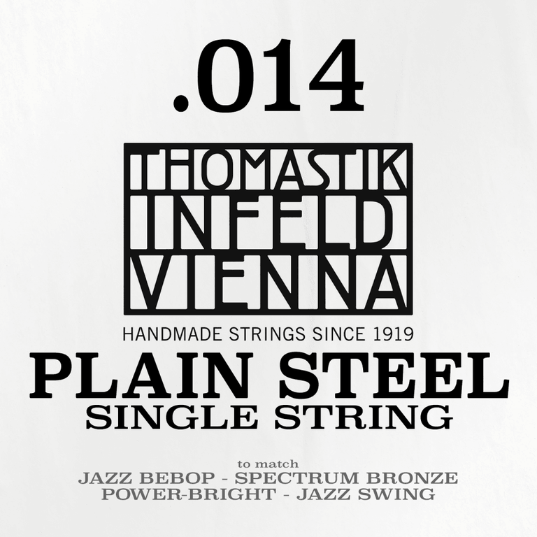 Thomastik-Infeld Brass Plated Steel Single String .014