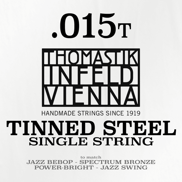 Thomastik-Infeld P15T Tin-Plated Steel Single String .015