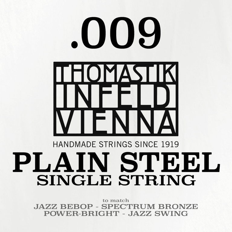 Thomastik-Infeld Brass Plated Steel Single String .009