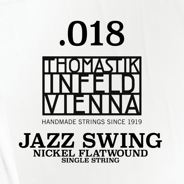 Thomastik-Infeld Jazz Swing Nickel Flatwound Single String .018
