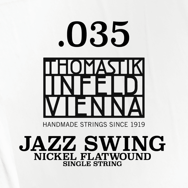 Thomastik-Infeld Jazz Swing Nickel Flatwound Single String .035