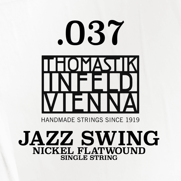 Thomastik-Infeld Jazz Swing Nickel Flatwound Single String .037