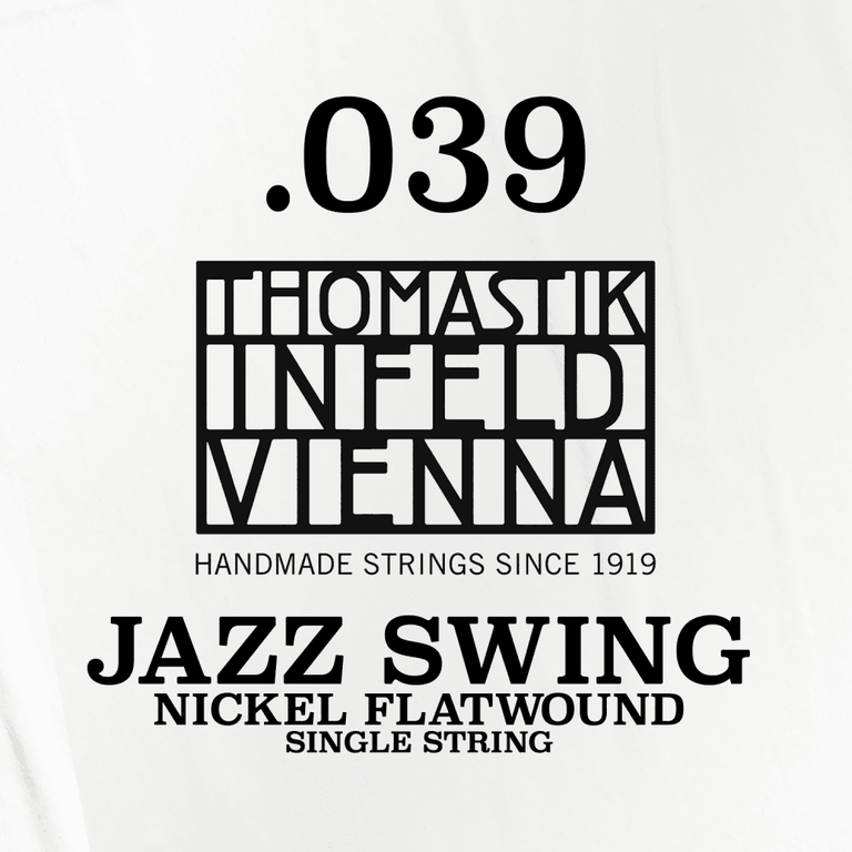 Thomastik-Infeld Jazz Swing Nickel Flatwound Single String .039