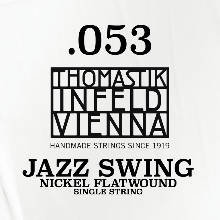 Thomastik-Infeld Jazz Swing Nickel Flatwound Single String .053