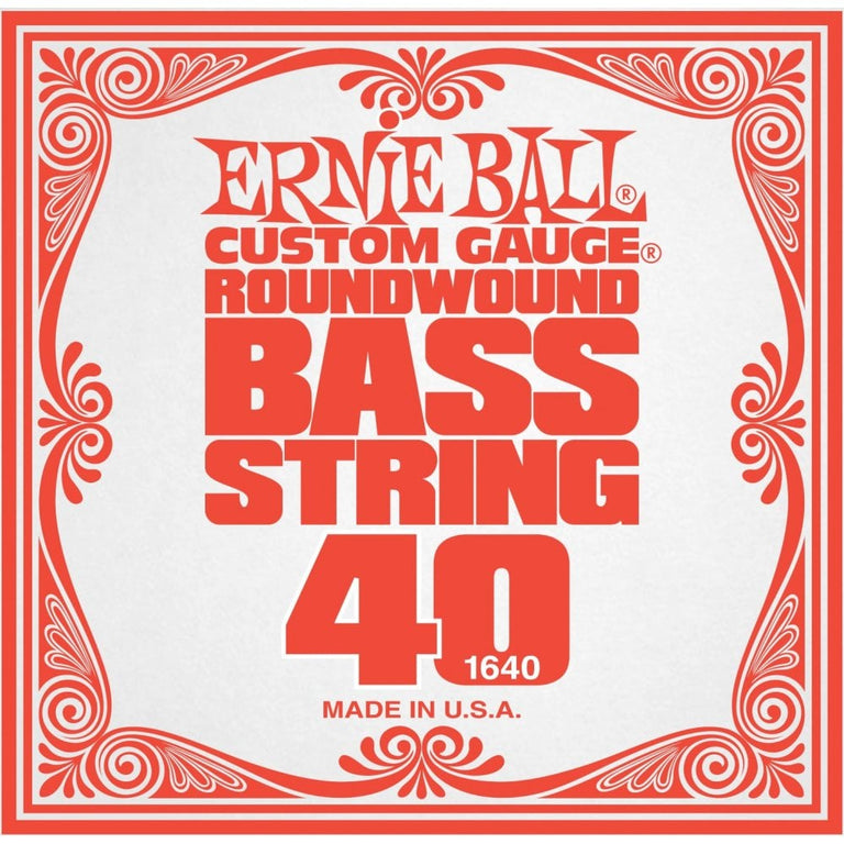 Ernie Ball Slinky Bass Nickel Wound .040 Bass Guitar Single String