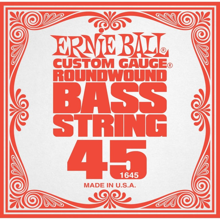Ernie Ball Slinky Bass Nickel Wound .045 Bass Guitar Single String
