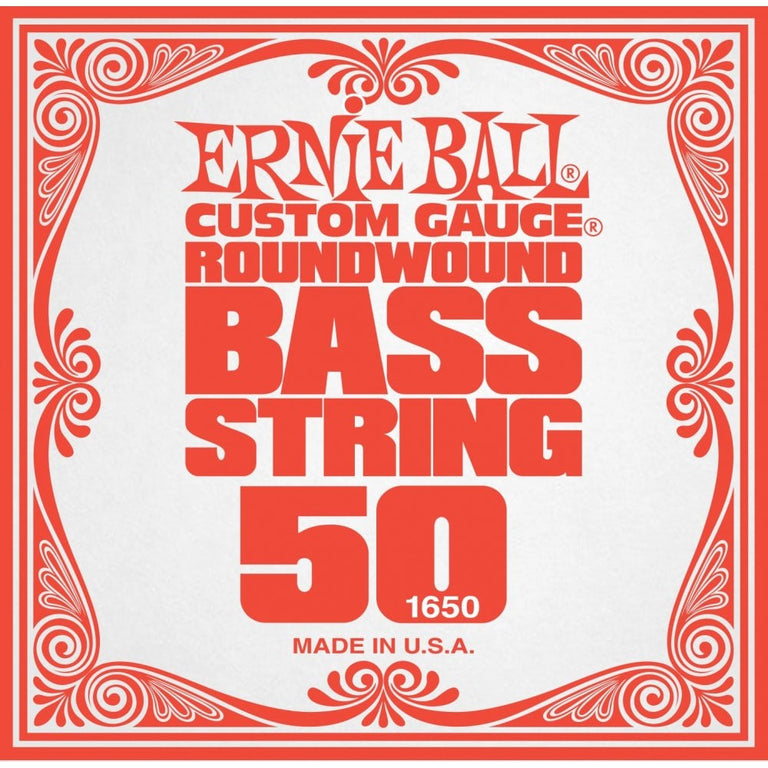 Ernie Ball Slinky Bass Nickel Wound .050 Bass Guitar Single String