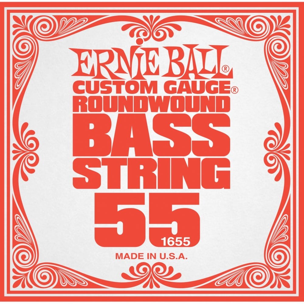 Ernie Ball Slinky Bass Nickel Wound .055 Bass Guitar Single String