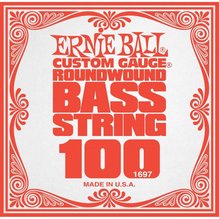 Ernie Ball Slinky Bass Nickel Wound .100 Bass Guitar Single String