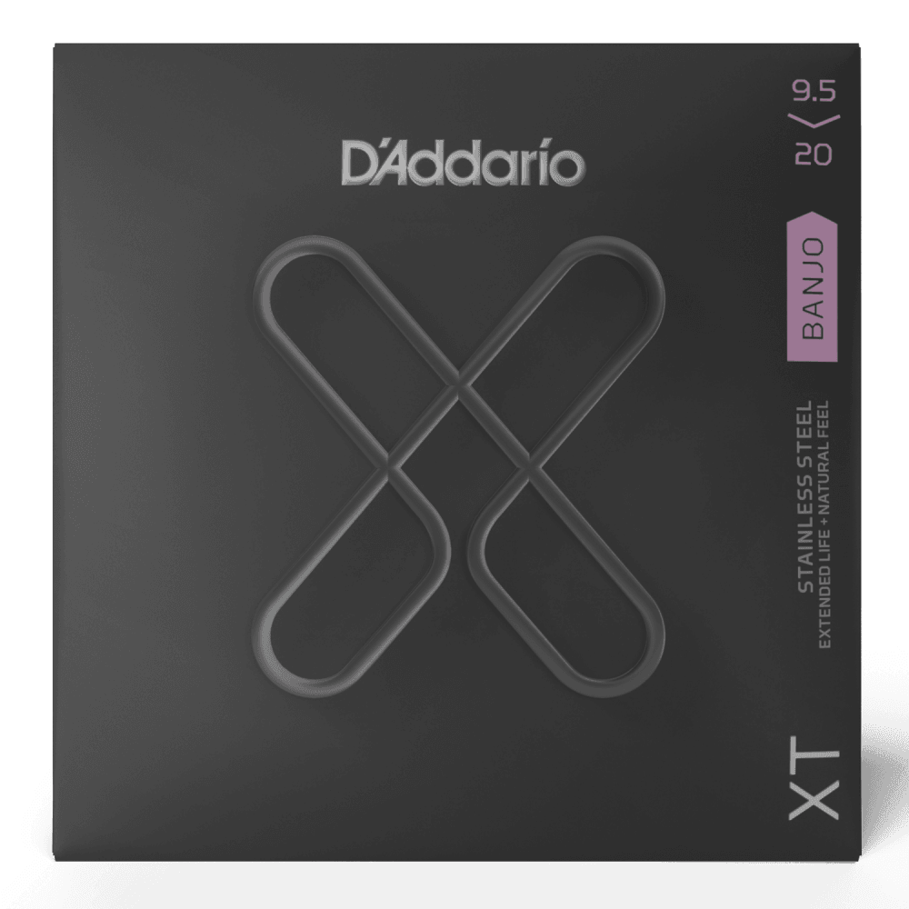D'Addario XT Coated Stainless Steel 9.5-20 Banjo Strings