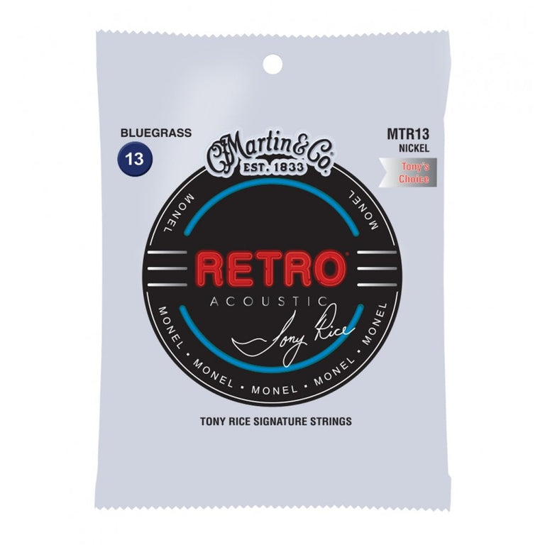Martin RETRO Tony Rice Monel Wound 13-56 Acoustic Guitar Strings