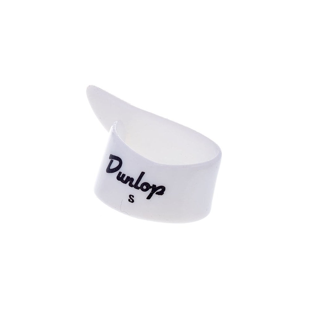 Jim Dunlop White Plastic Small Thumb Pick 4-Pack JD-9001P