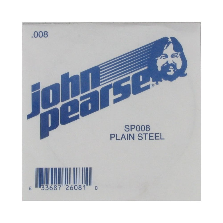 John Pearse Plain Steel .008 Single String