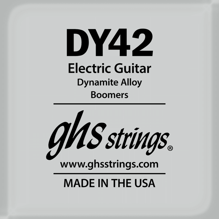 GHS Boomers Round Core Nickel Wound .042 Electric Guitar Single String