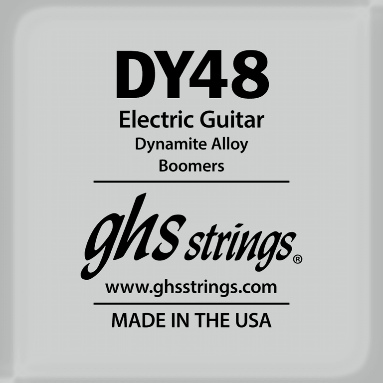 GHS Boomers Round Core Nickel Wound .048 Electric Guitar Single String