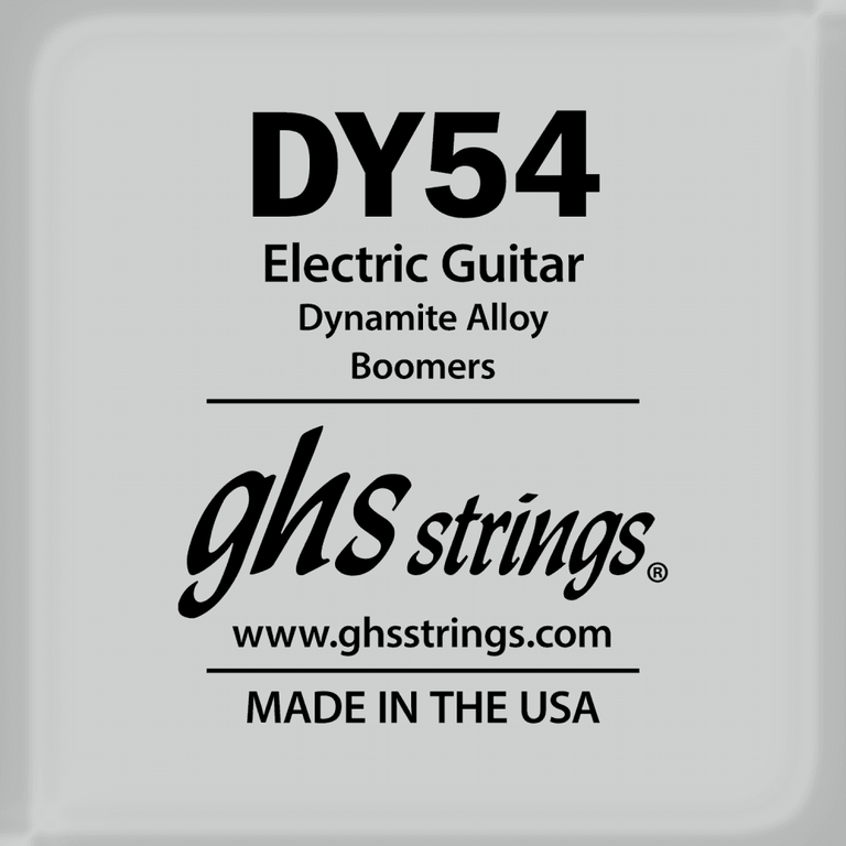 GHS Boomers Round Core Nickel Wound .054 Electric Guitar Single String