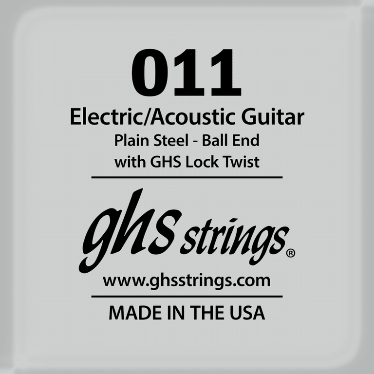 GHS Plain Steel 11 (.011