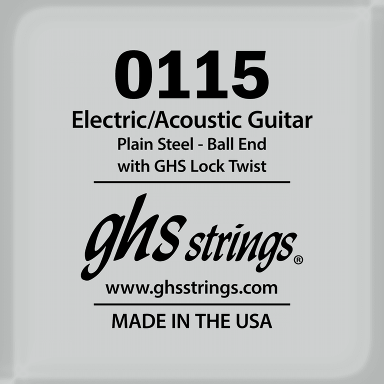 GHS Plain Steel 11.5 (.0115