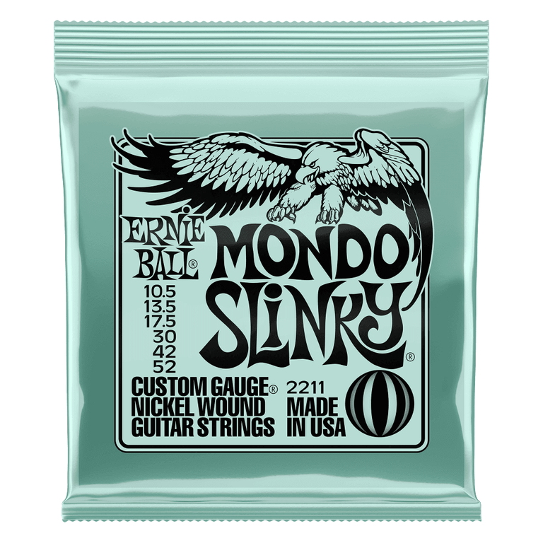 Ernie Ball 2211 Mondo Slinky 10.5-52 Electric Guitar Strings