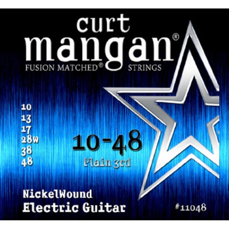 Curt Mangan Nickel Wound 10-48 Electric Guitar Strings