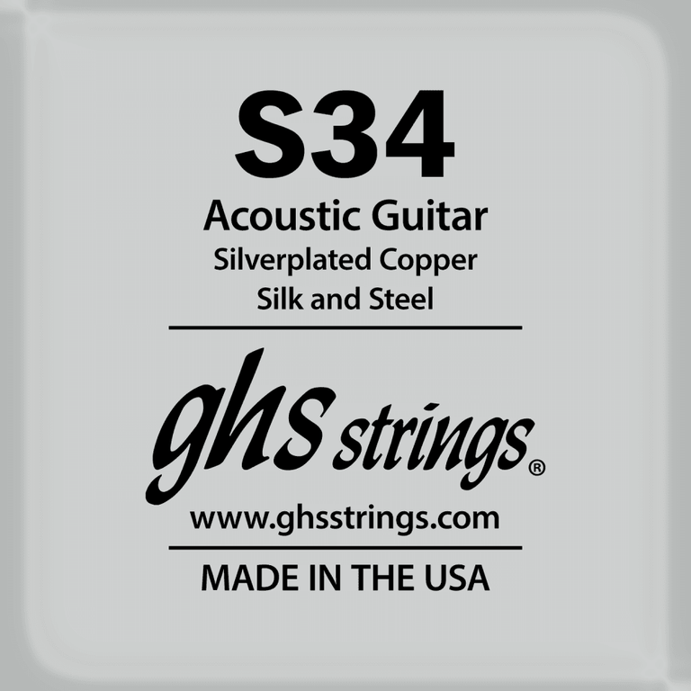 GHS Silk & Steel 34 (.034