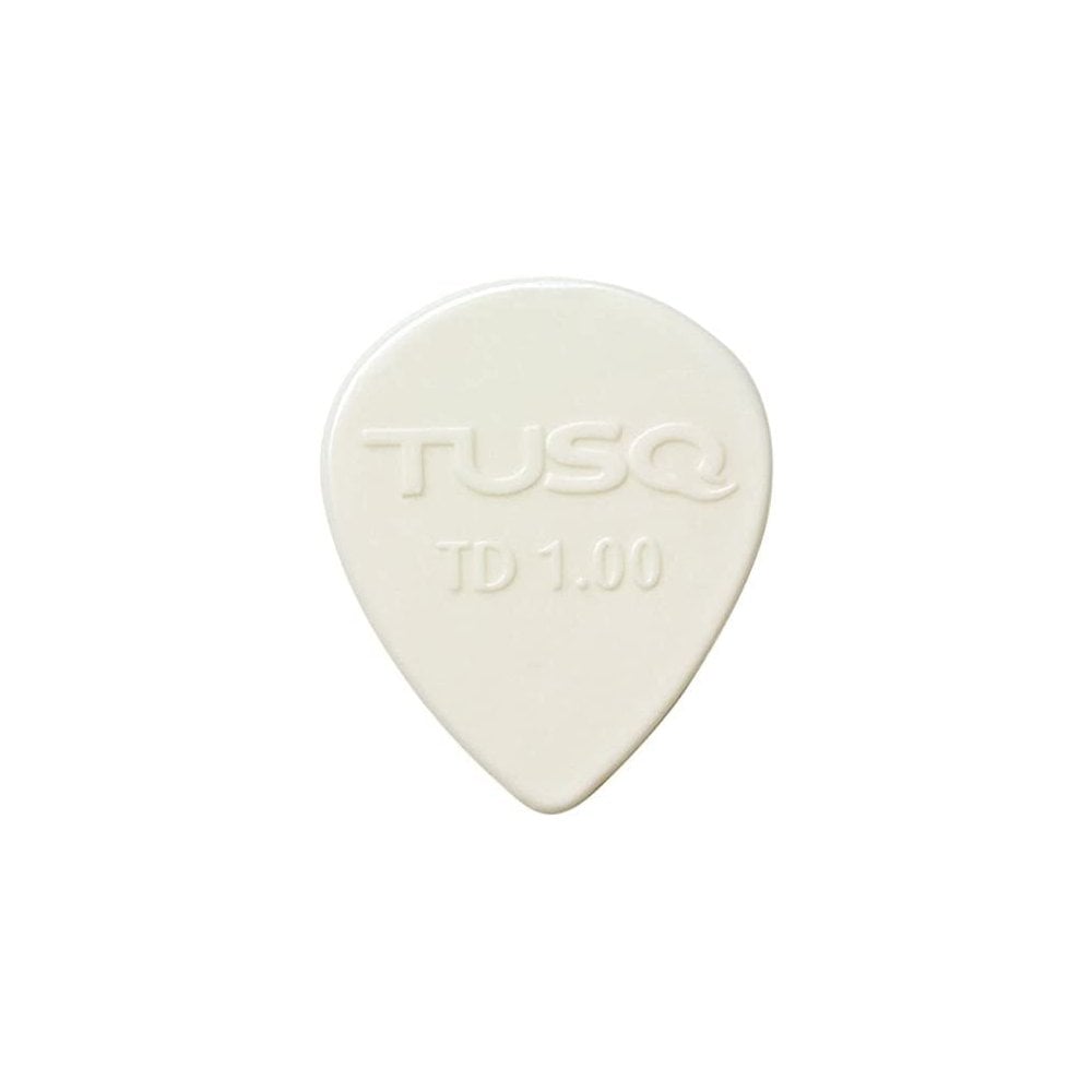 Graph Tech TUSQ Tear Drop White 1mm Guitar Pick 6-Pack