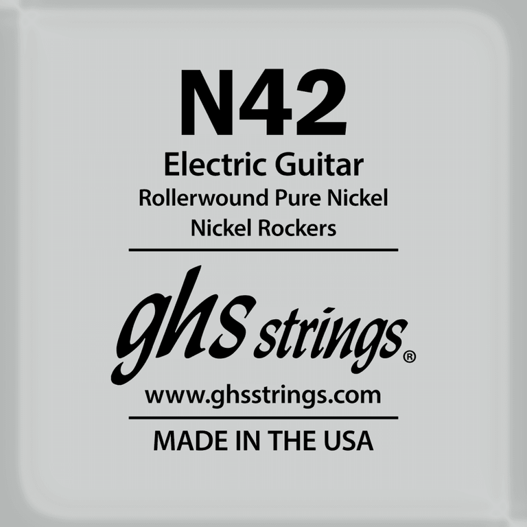 GHS Rollerwound Pure Nickel 42 (.042