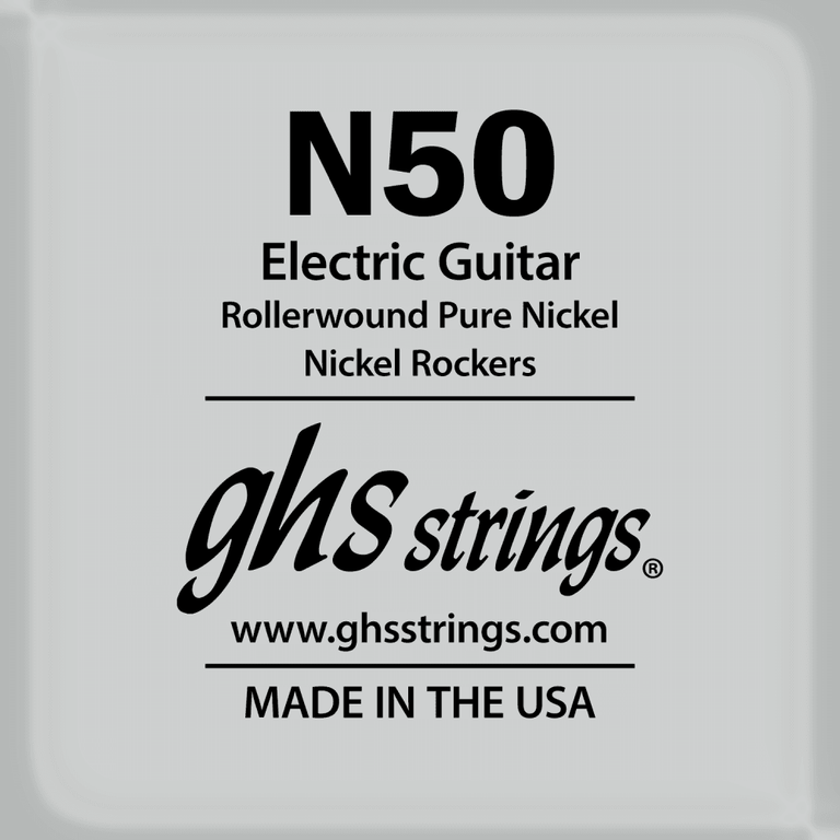 GHS Rollerwound Pure Nickel 50 (.050