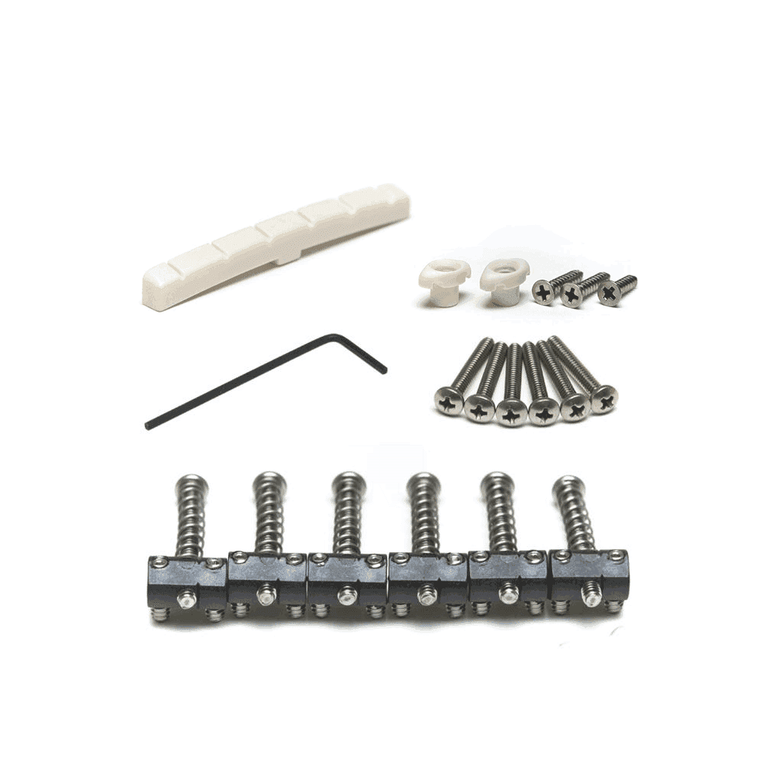 Graph Tech Super Charger Kit for 6-Barrel Telecaster Saddles