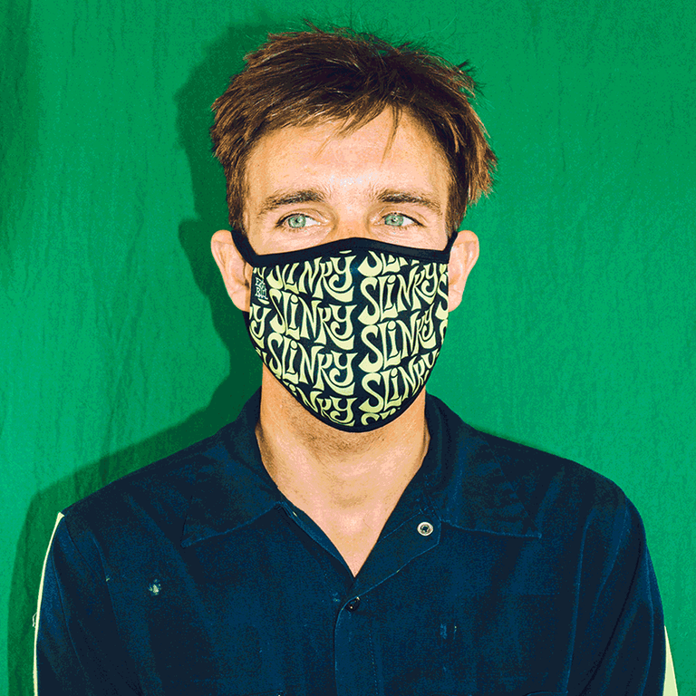 Ernie Ball Slinky Face Mask, Adult