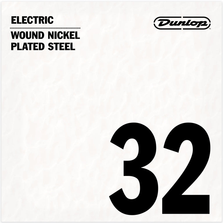 Jim Dunlop Nickel-Plated .032 Electric Guitar Single String