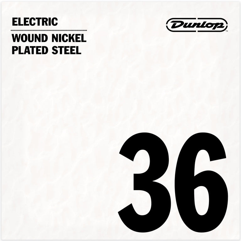 Jim Dunlop Nickel-Plated .036 Electric Guitar Single String