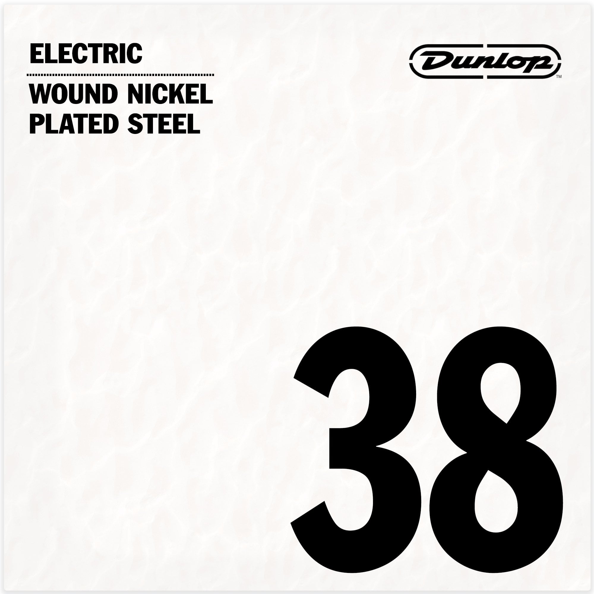 Jim Dunlop Nickel-Plated .038 Electric Guitar Single String