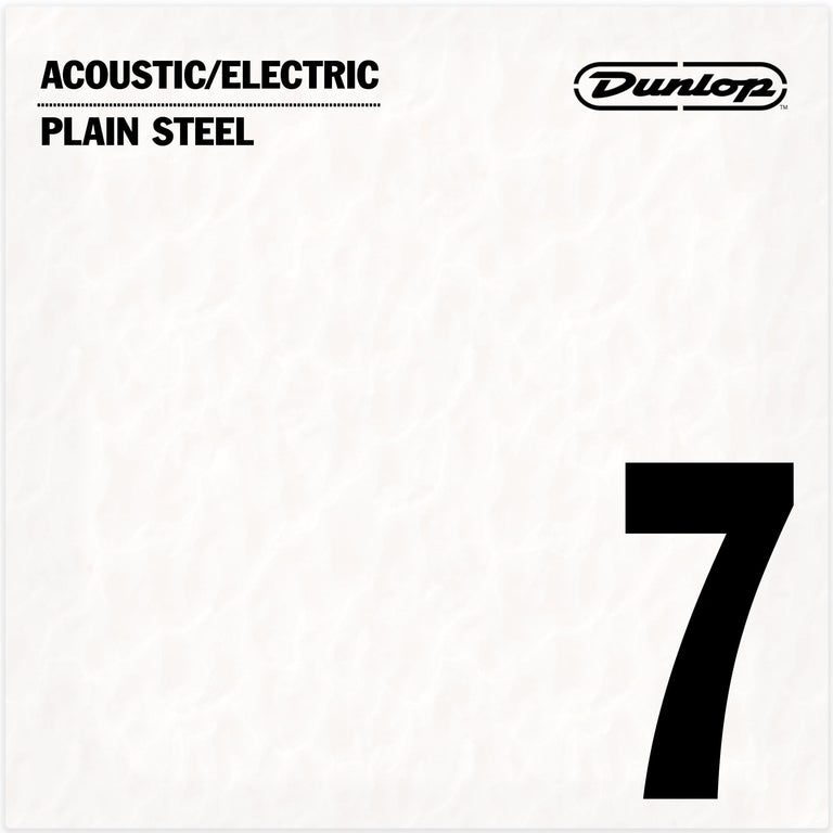 Jim Dunlop Plain Steel 7 (.007